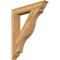 Ekena Millwork Funston Traditional Rough Sawn Bracket, Western Red Cedar, 6"W x 40"D x 48"H BKT06X40X48FST01RWR - alternate 1
